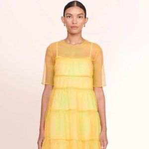 NEW Staud Dress - HYACINTH DRESS MULTI SUNRAY